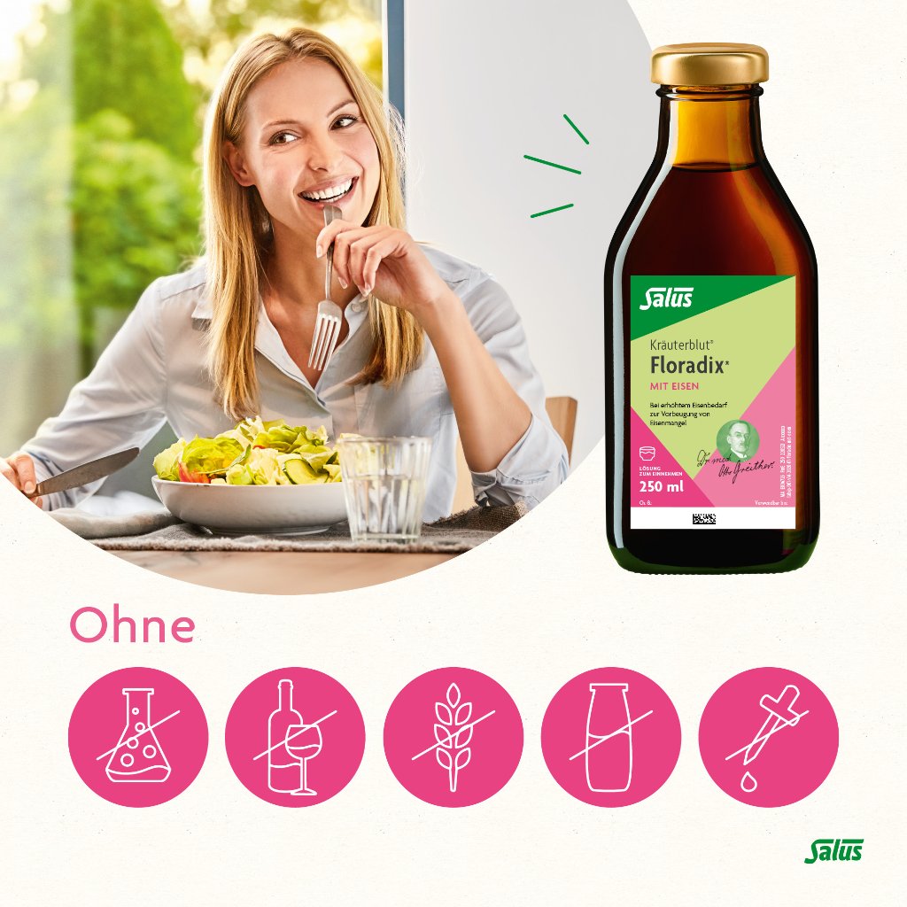 Floradix mit Eisen Tonikum