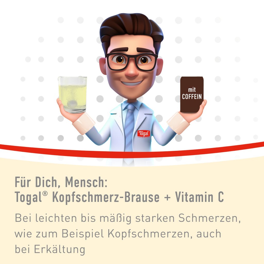 Togal® Kopfschmerz-Brause + Vitamin C