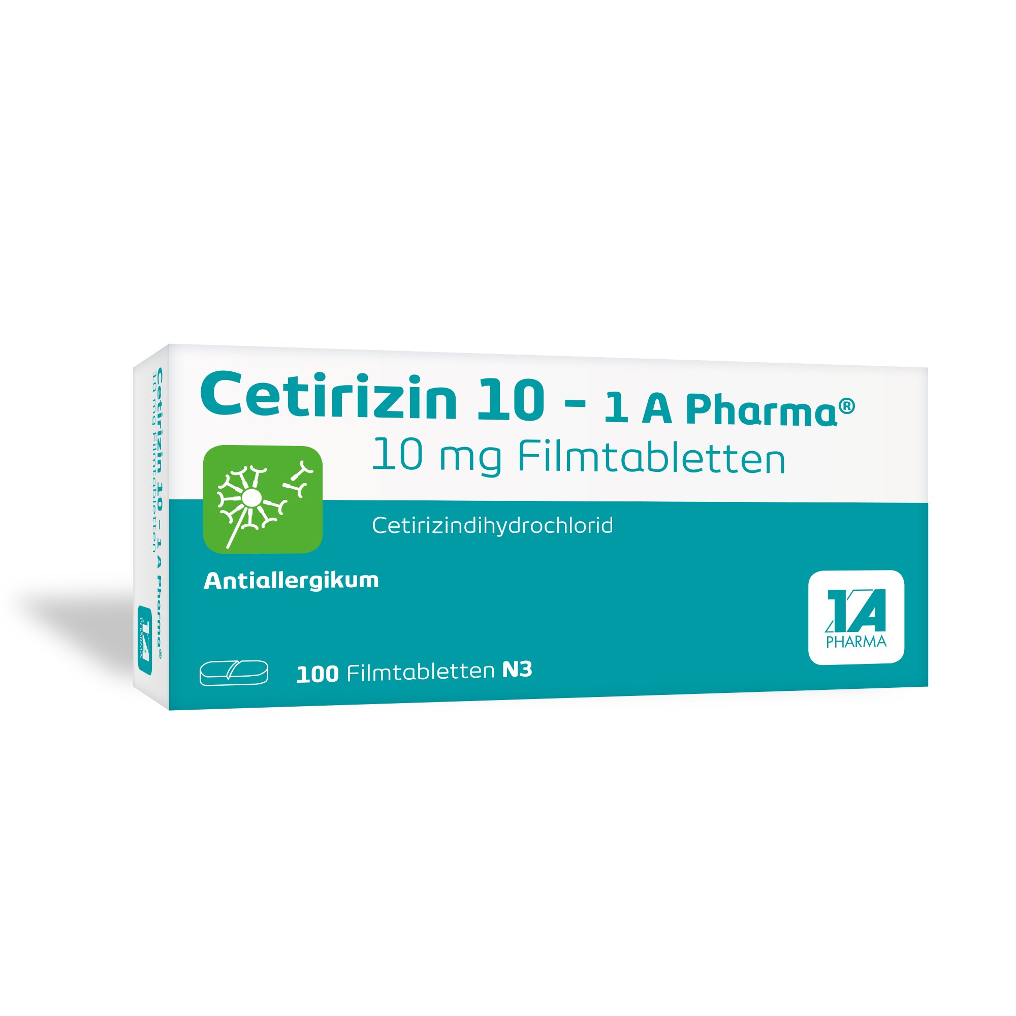 CETIRIZIN 10-1A Pharma Filmtabletten