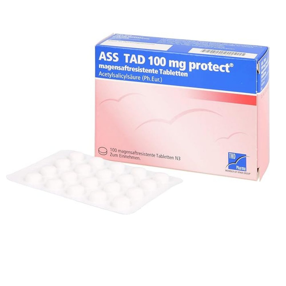 ASS TAD 100 mg protect magensaftres.Filmtabletten