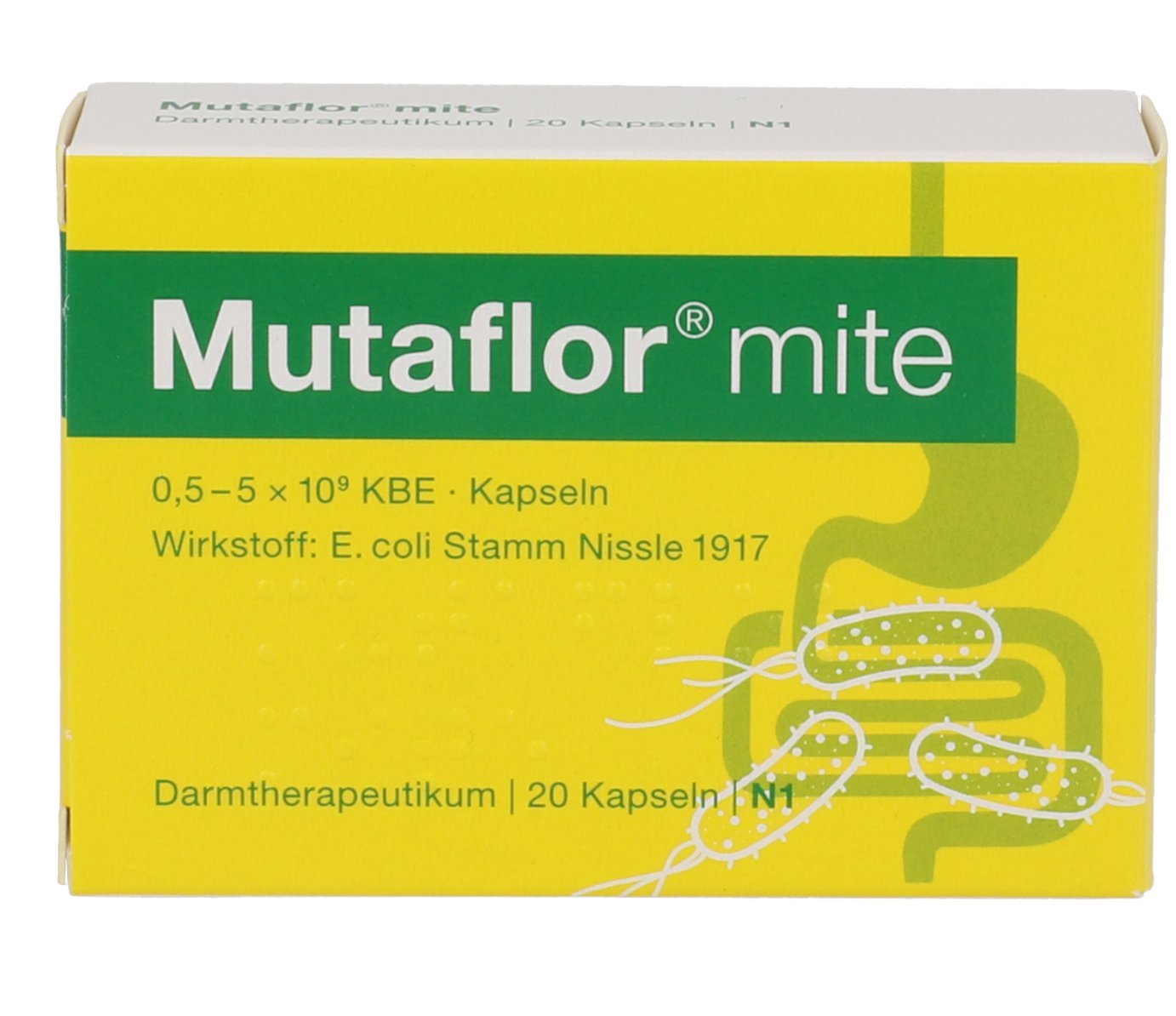 MUTAFLOR mite magensaftresistente Hartkapseln