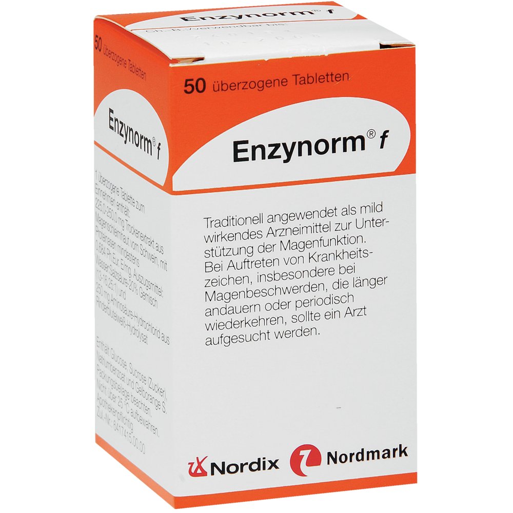 ENZYNORM f überzogene Tabletten