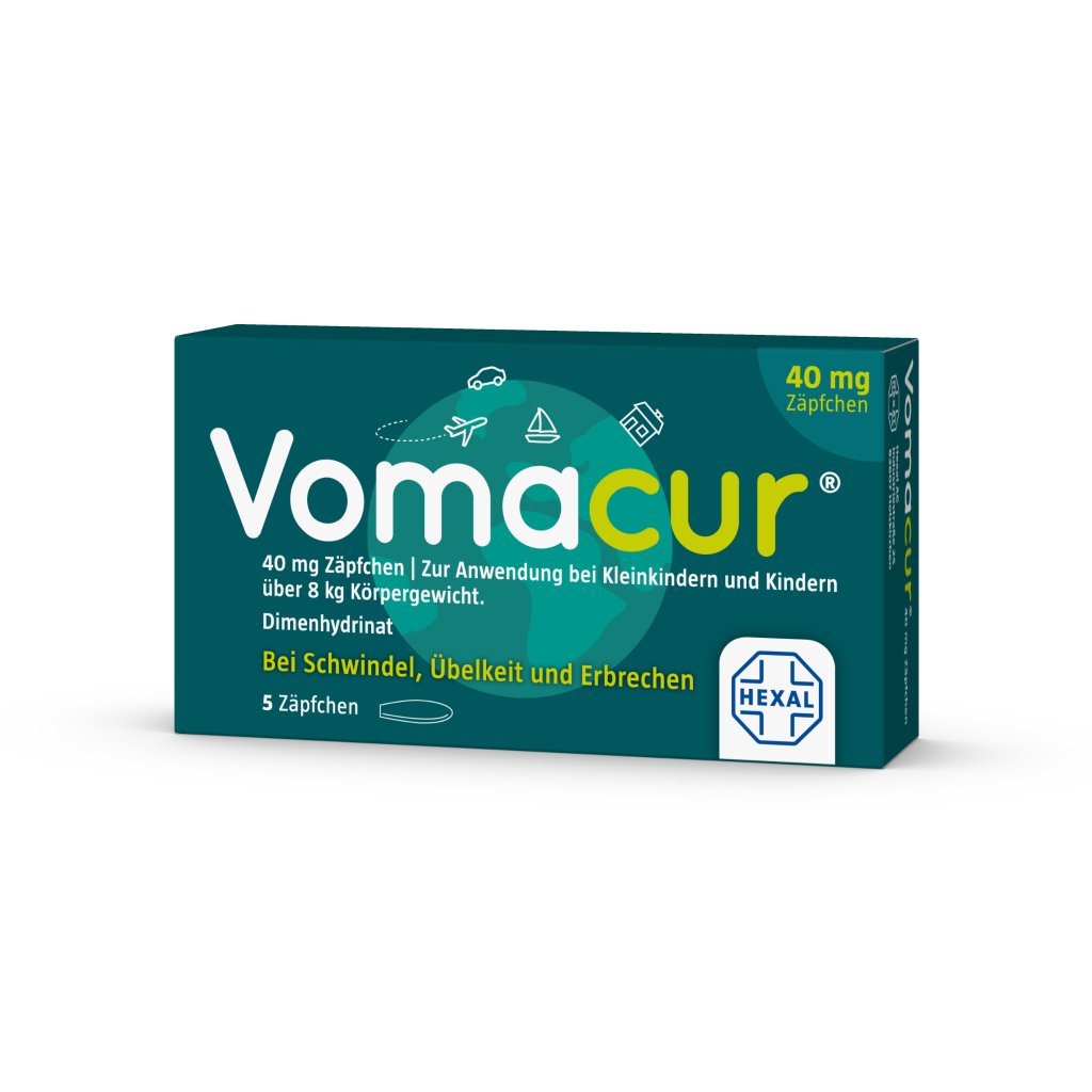 VOMACUR 40 Suppositorien