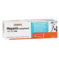 HEPARIN-RATIOPHARM 180.000 I.E. Gel