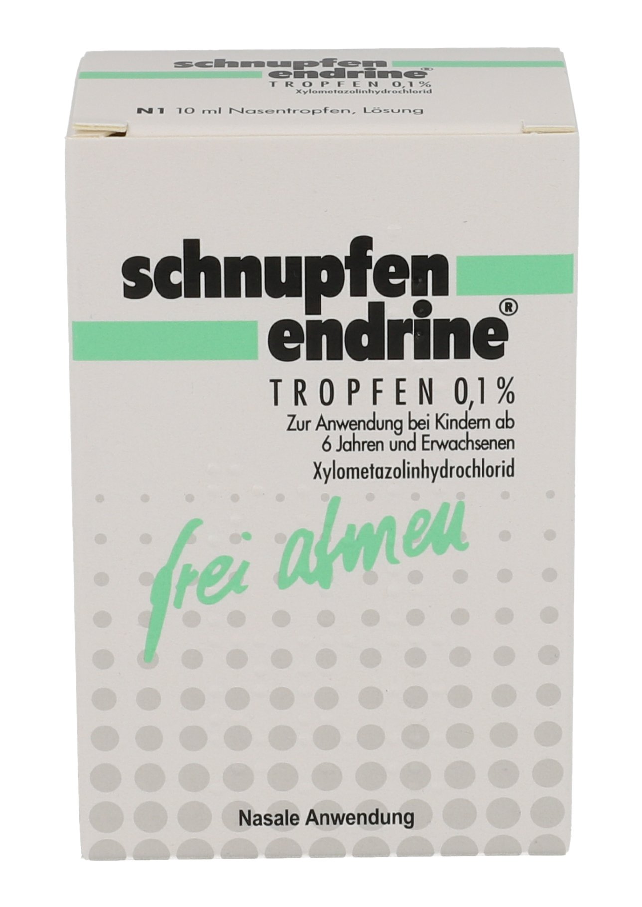 SCHNUPFEN ENDRINE 0,1% Nasentropfen