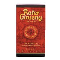ROTER GINSENG Gintec 8% Kapseln
