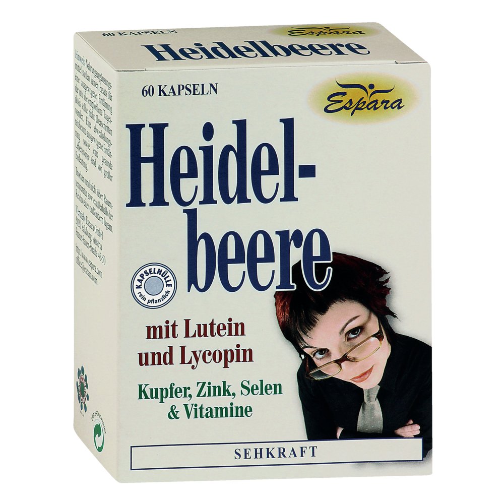 HEIDELBEERE KAPSELN