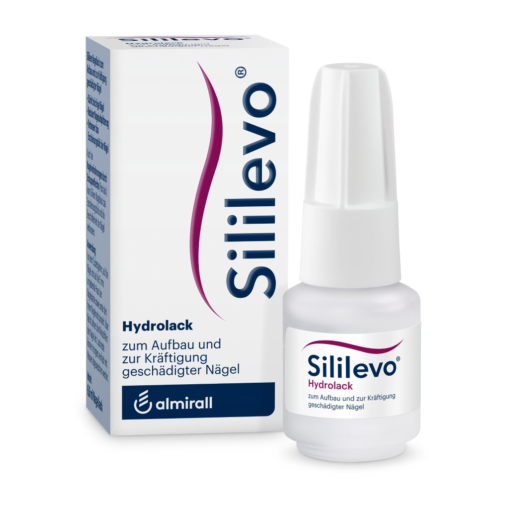 Sililevo Hydrolack zum Aufbau geschädigter Nägel