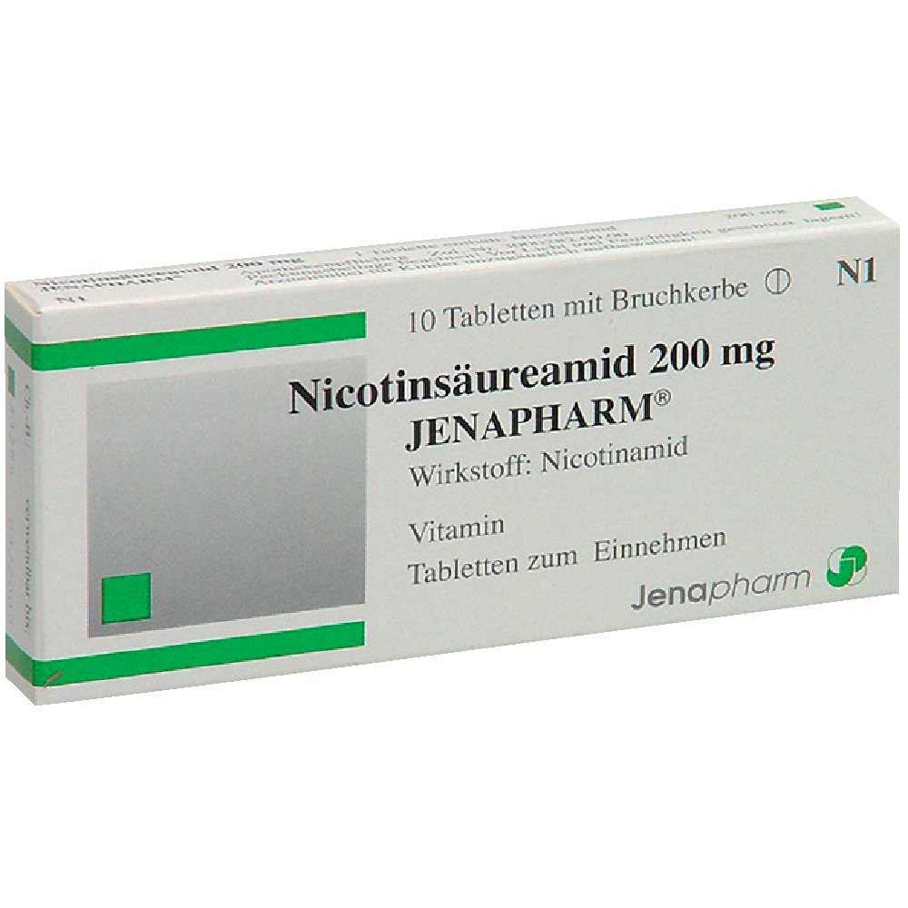 NICOTINSÄUREAMID 200 mg Jenapharm Tabletten