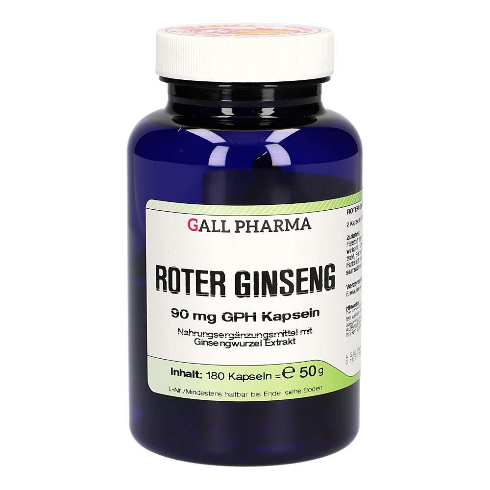 ROTER GINSENG 90 mg GPH Kapseln
