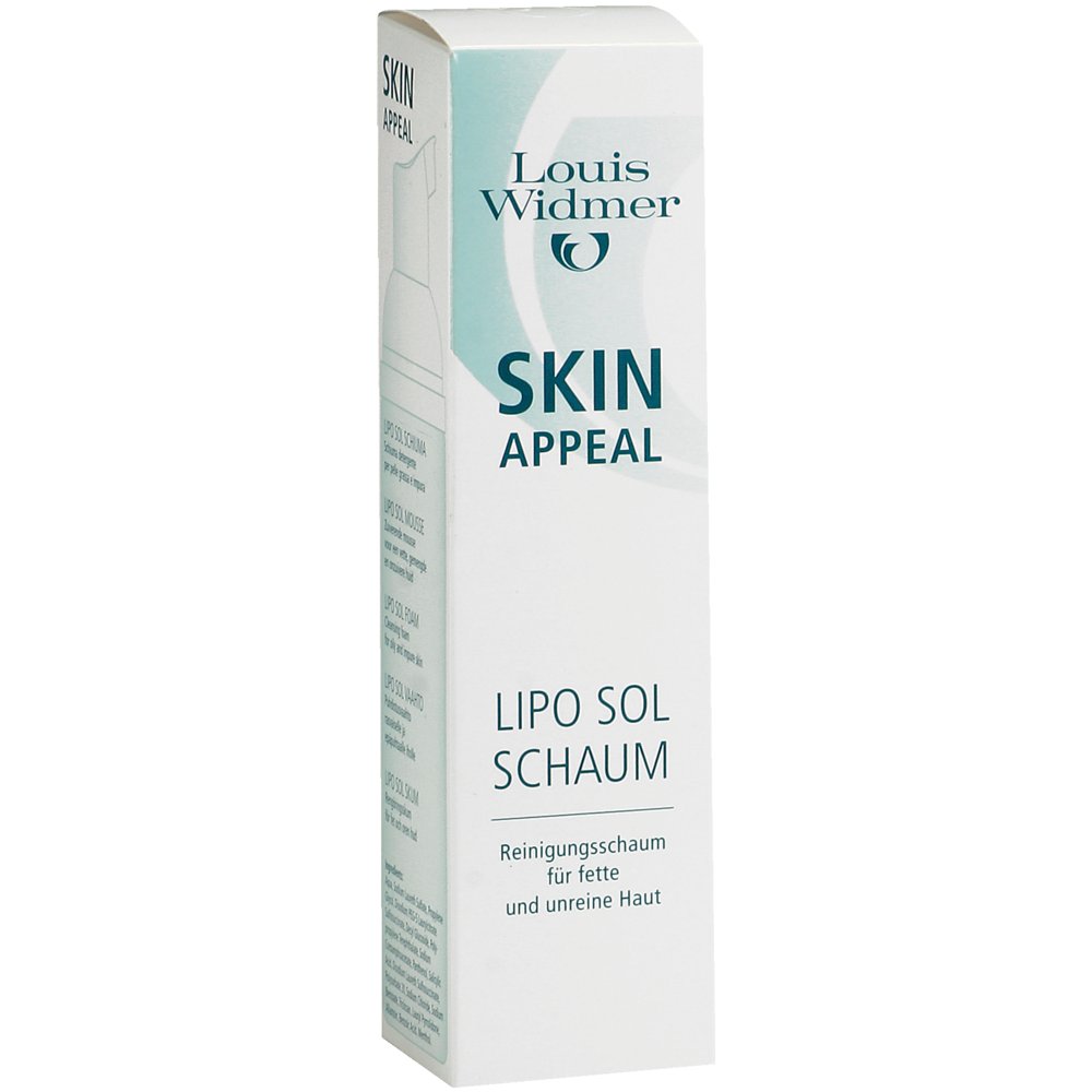 WIDMER Skin Appeal Lipo Sol Schaum o.P.