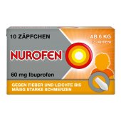 NUROFEN Junior 60 mg Zäpfchen