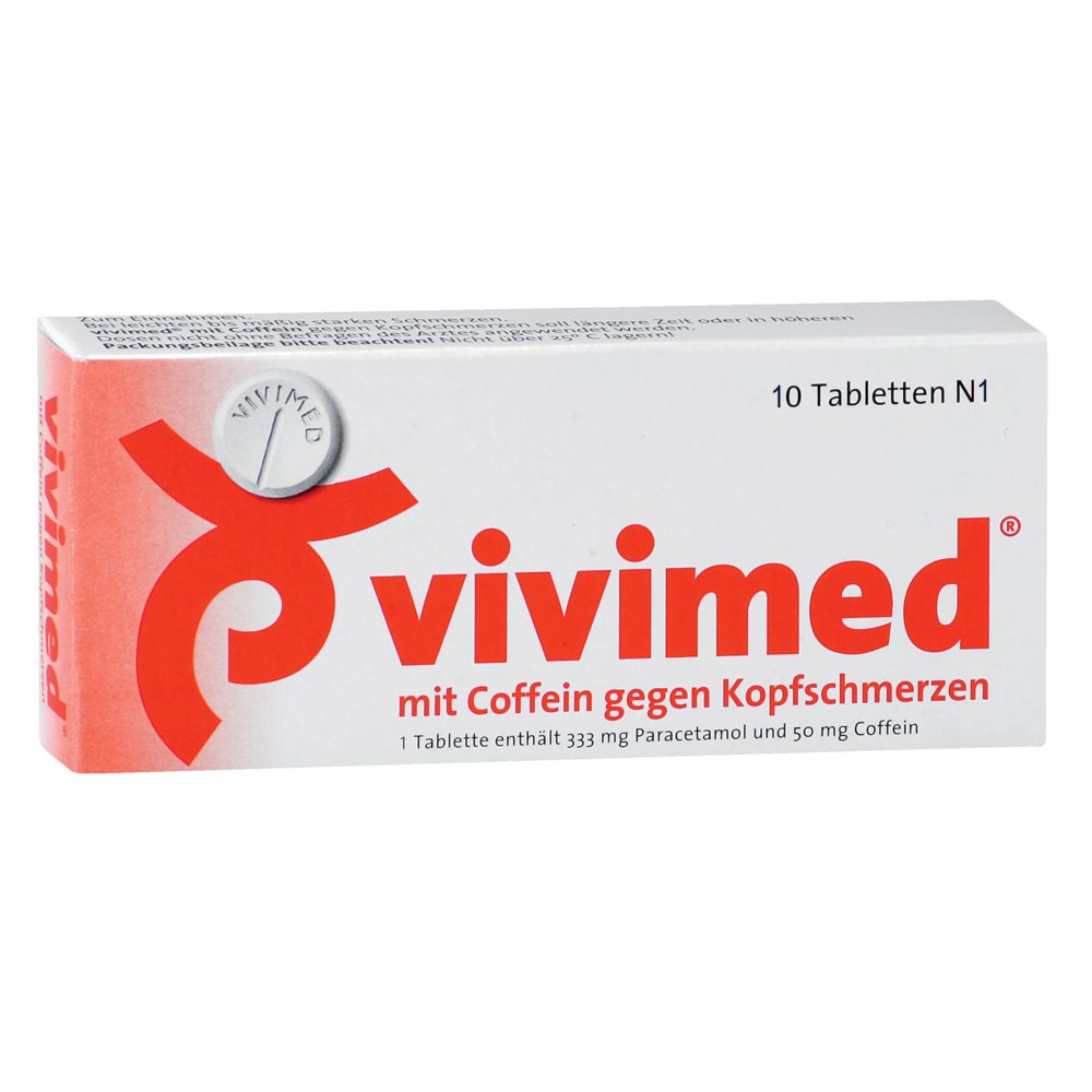 VIVIMED mit Coffein gegen Kopfschmerzen Tabletten