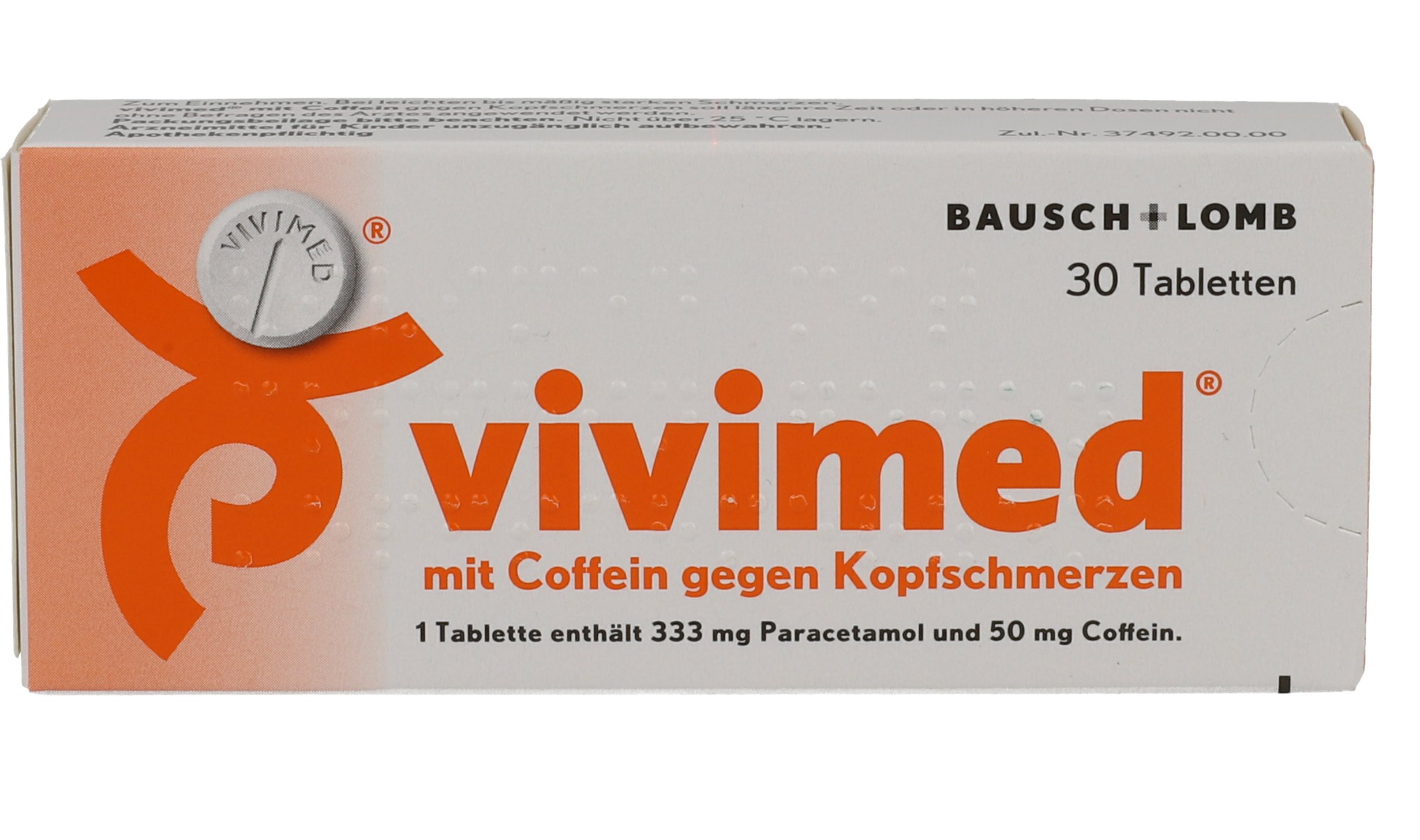 VIVIMED mit Coffein gegen Kopfschmerzen Tabletten