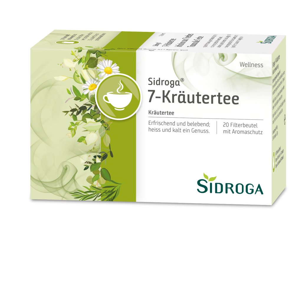 SIDROGA Wellness 7-Kräutertee Filterbeutel
