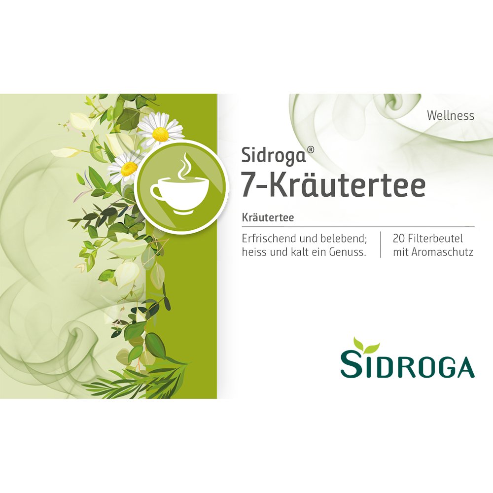 SIDROGA Wellness 7-Kräutertee Filterbeutel