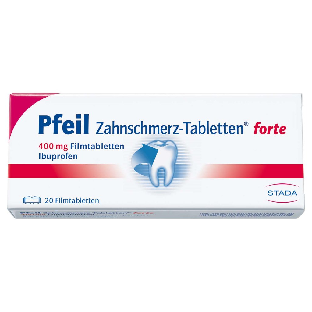 PFEIL Zahnschmerz-Tabletten forte Filmtabletten