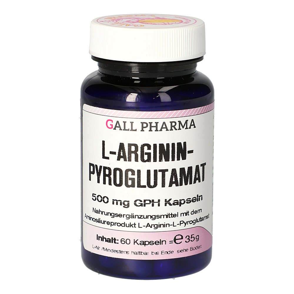 L-ARGININPYROGLUTAMAT 500 mg GPH Kapseln