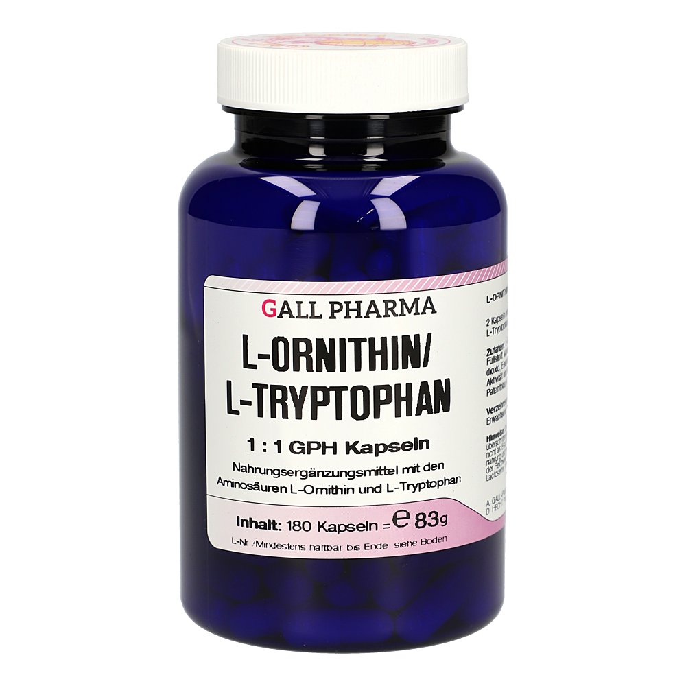 L-ORNITHIN/L-TRYPTOPHAN 1:1 GPH Kapseln