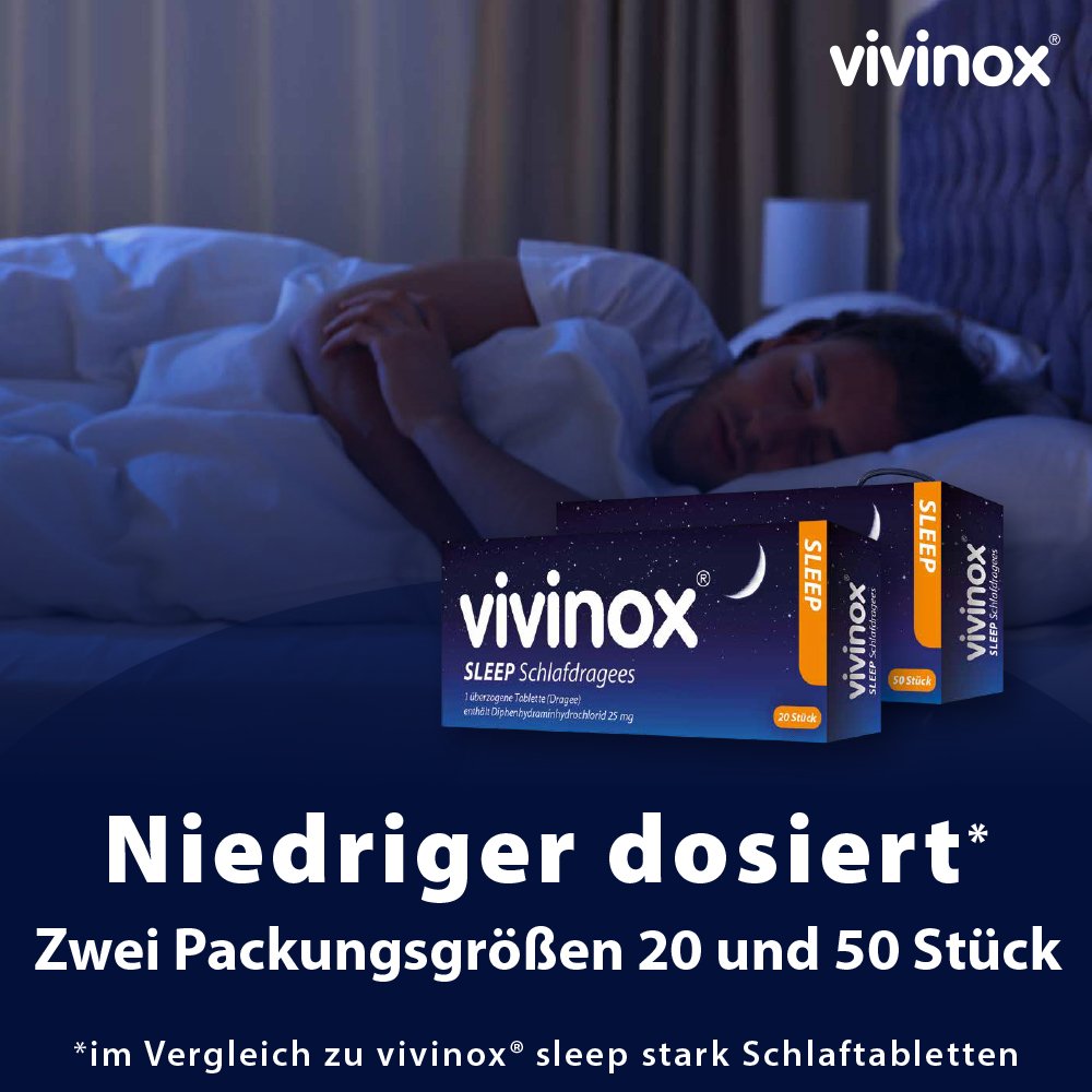 VIVINOX Sleep Schlafdragees überzogene Tab.