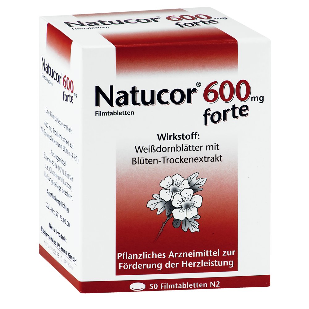 NATUCOR 600 mg forte Filmtabletten