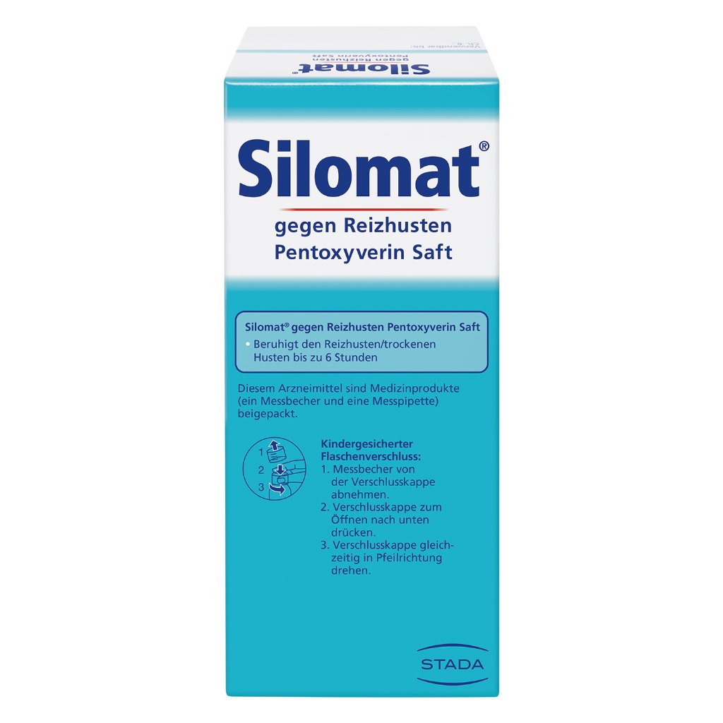 SILOMAT gegen Reizhusten Pentoxyverin Saft