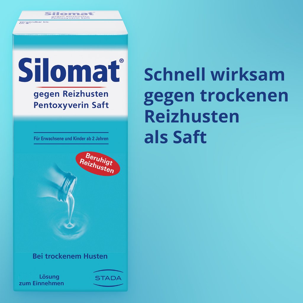 SILOMAT gegen Reizhusten Pentoxyverin Saft