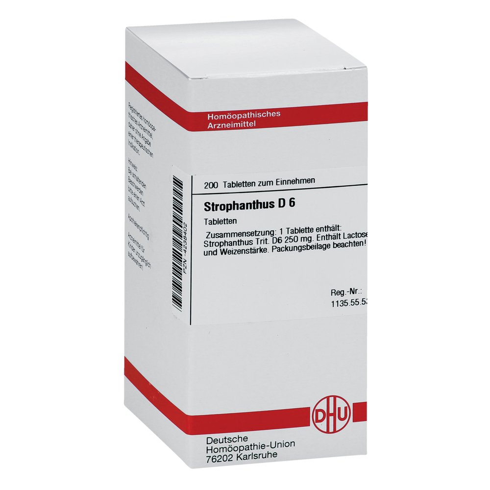 STROPHANTHUS D 6 Tabletten