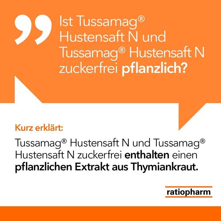 TUSSAMAG Hustensaft N zuckerfrei