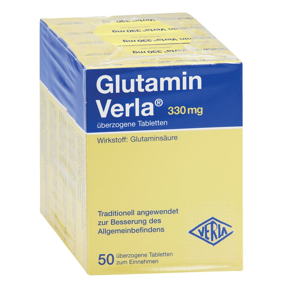 GLUTAMIN VERLA überzogene Tabletten