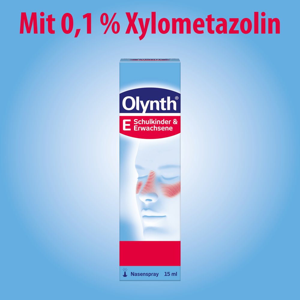 Olynth 0,1 % Schnupfen Dosierspray für Schulkinder ab 6 Jahren und Erwachsene