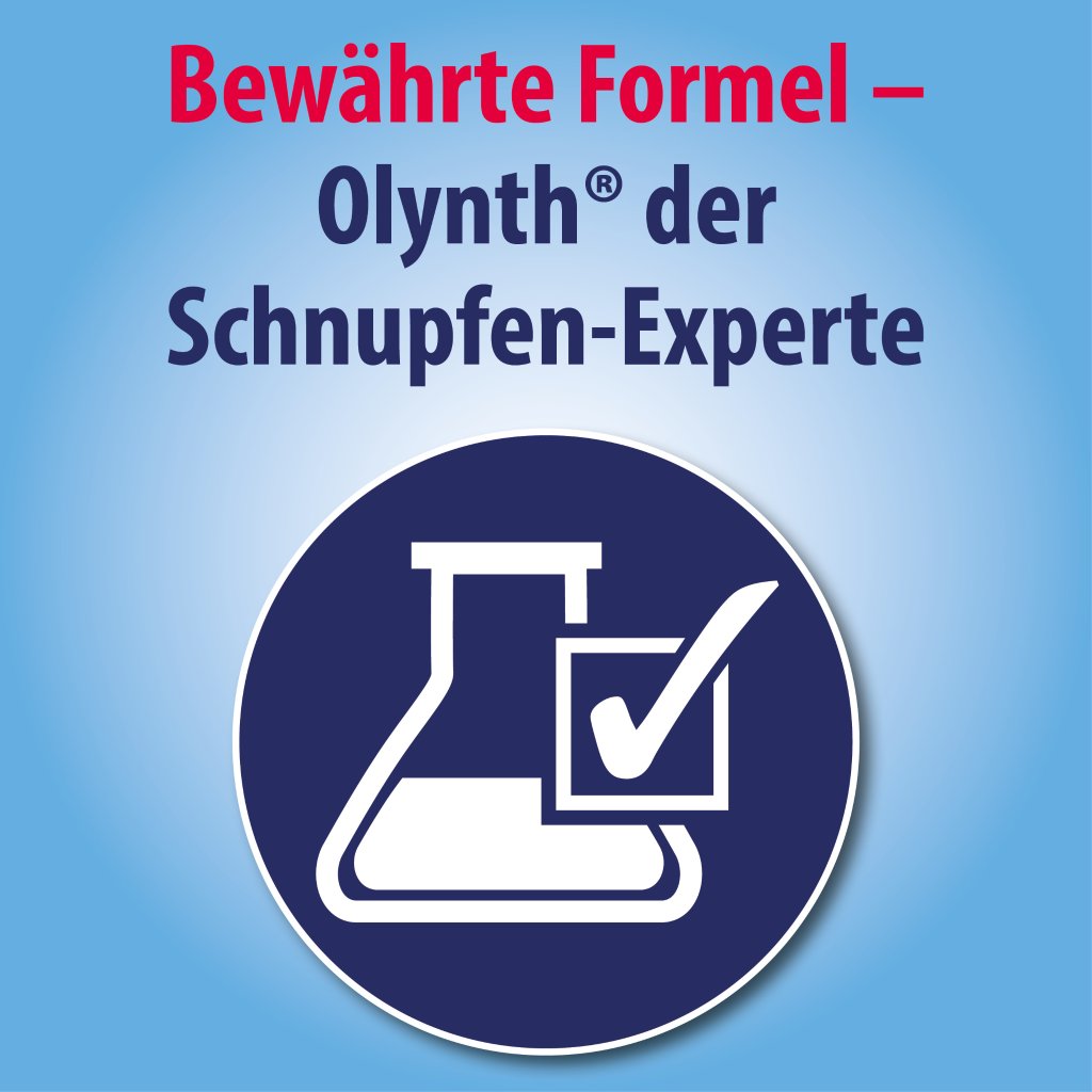 Olynth 0,1 % Schnupfen Dosierspray für Schulkinder ab 6 Jahren und Erwachsene