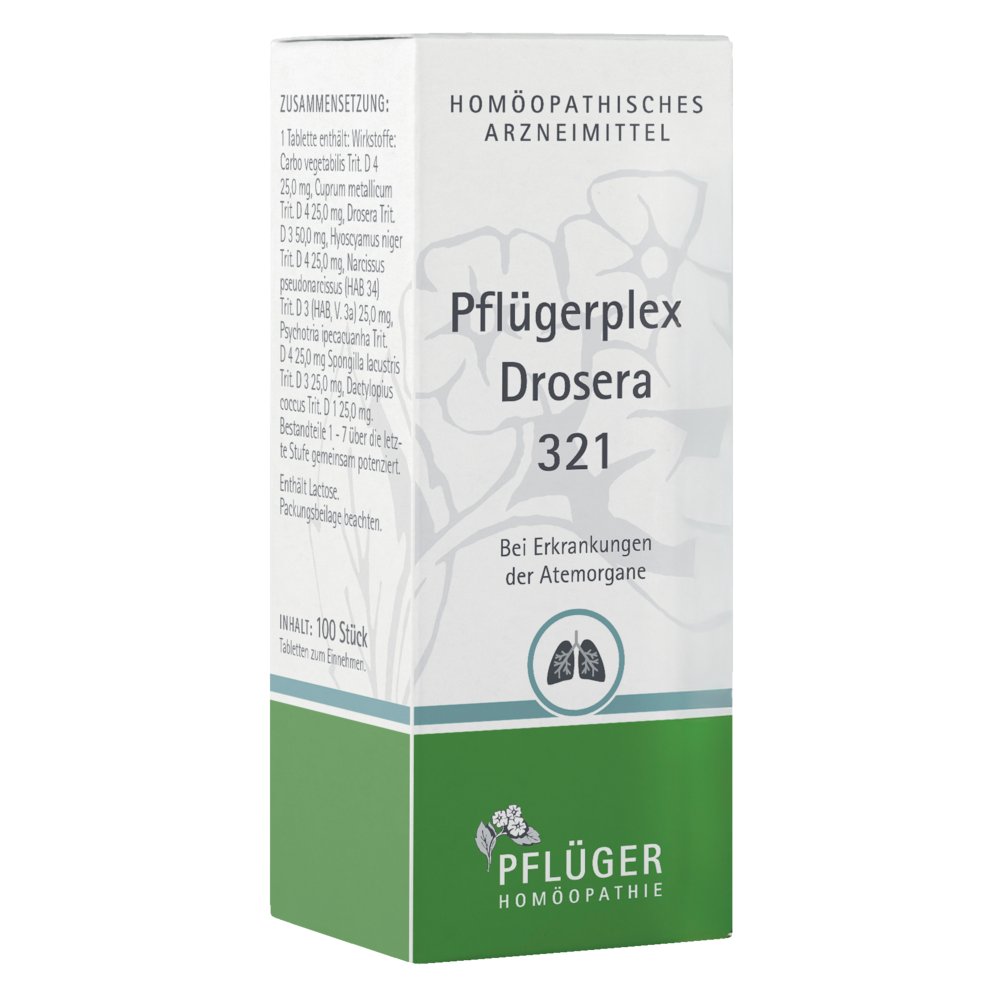 PFLÜGERPLEX Drosera 321 Tabletten