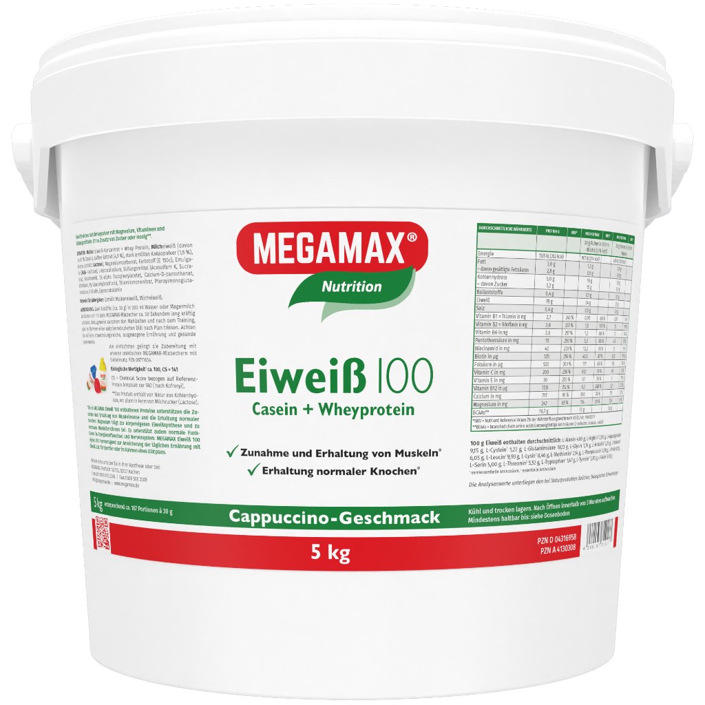 EIWEISS 100 Cappuccino Megamax Pulver
