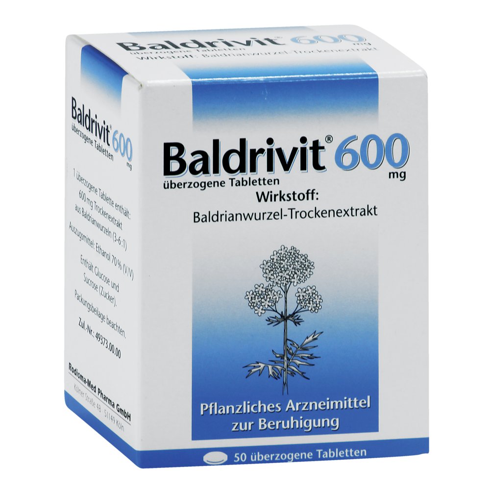 BALDRIVIT 600 mg überzogene Tabletten