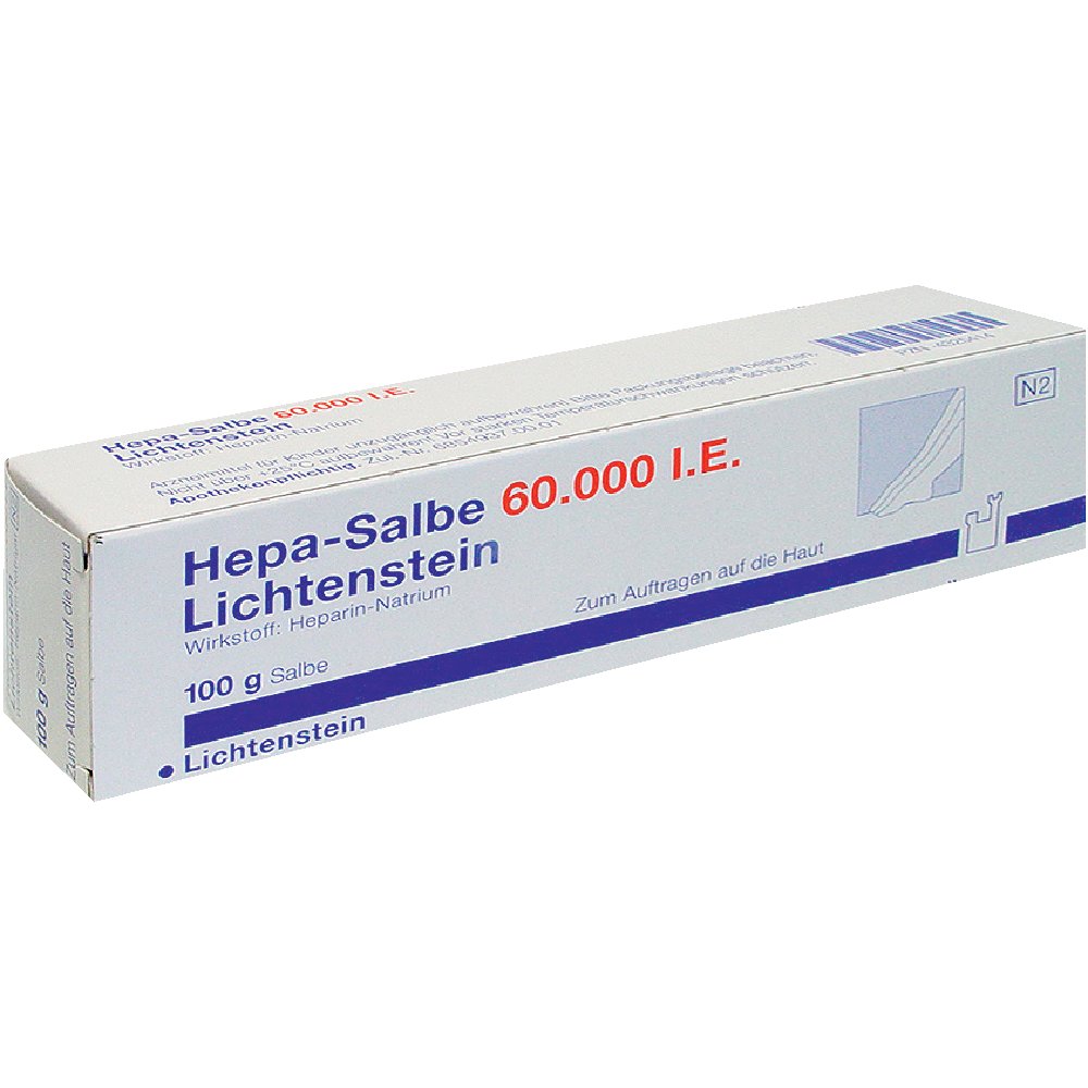 HEPA SALBE 60.000 I.E. Lichtenstein