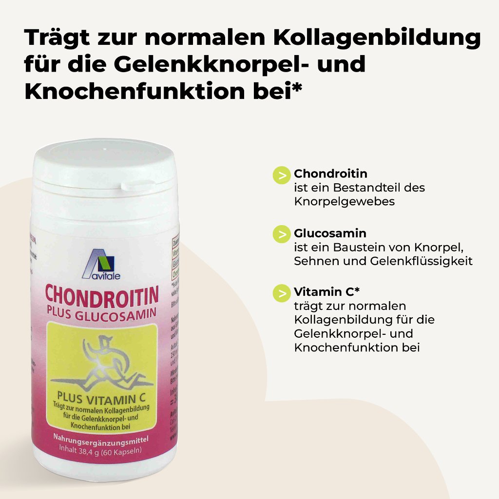 CHONDROITIN GLUCOSAMIN Kapseln
