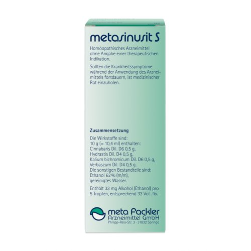 METASINUSIT S Mischung