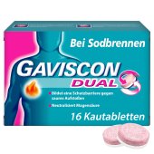 GAVISCON Dual 250mg/106,5mg/187,5mg Kautabletten