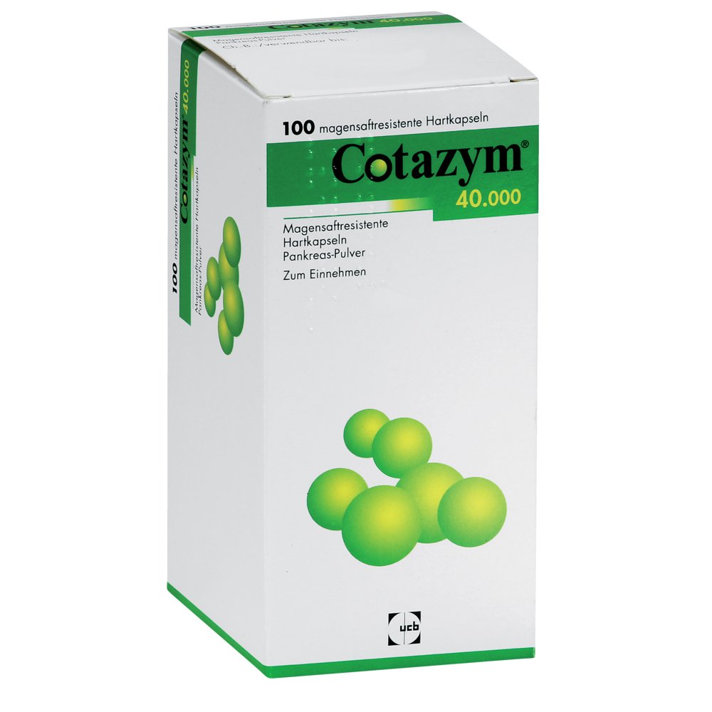 COTAZYM 40.000 Pellets magensaftresistente Kapseln
