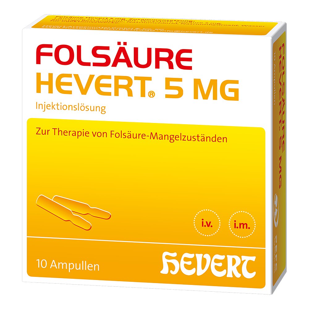 Folsäure Hevert 5 mg