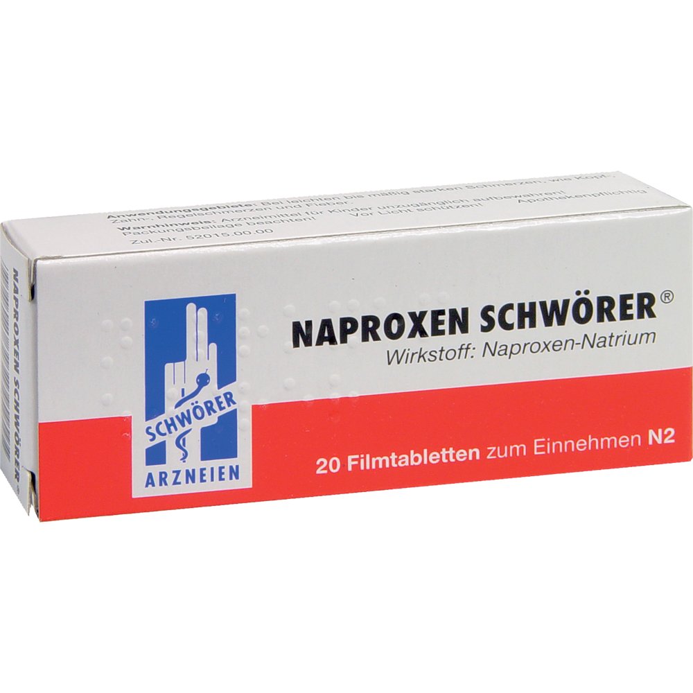 NAPROXEN Schwörer Filmtabletten