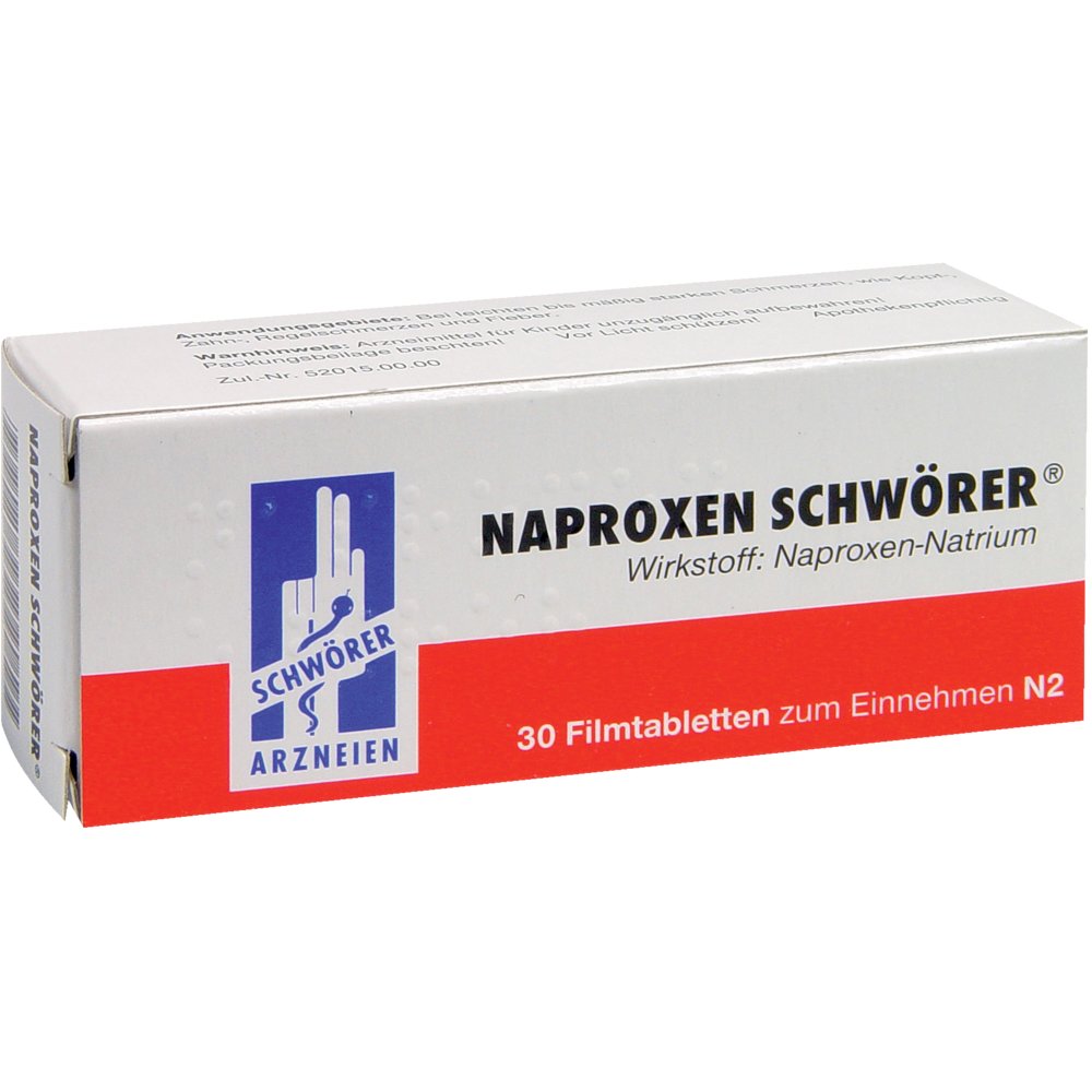 NAPROXEN Schwörer Filmtabletten
