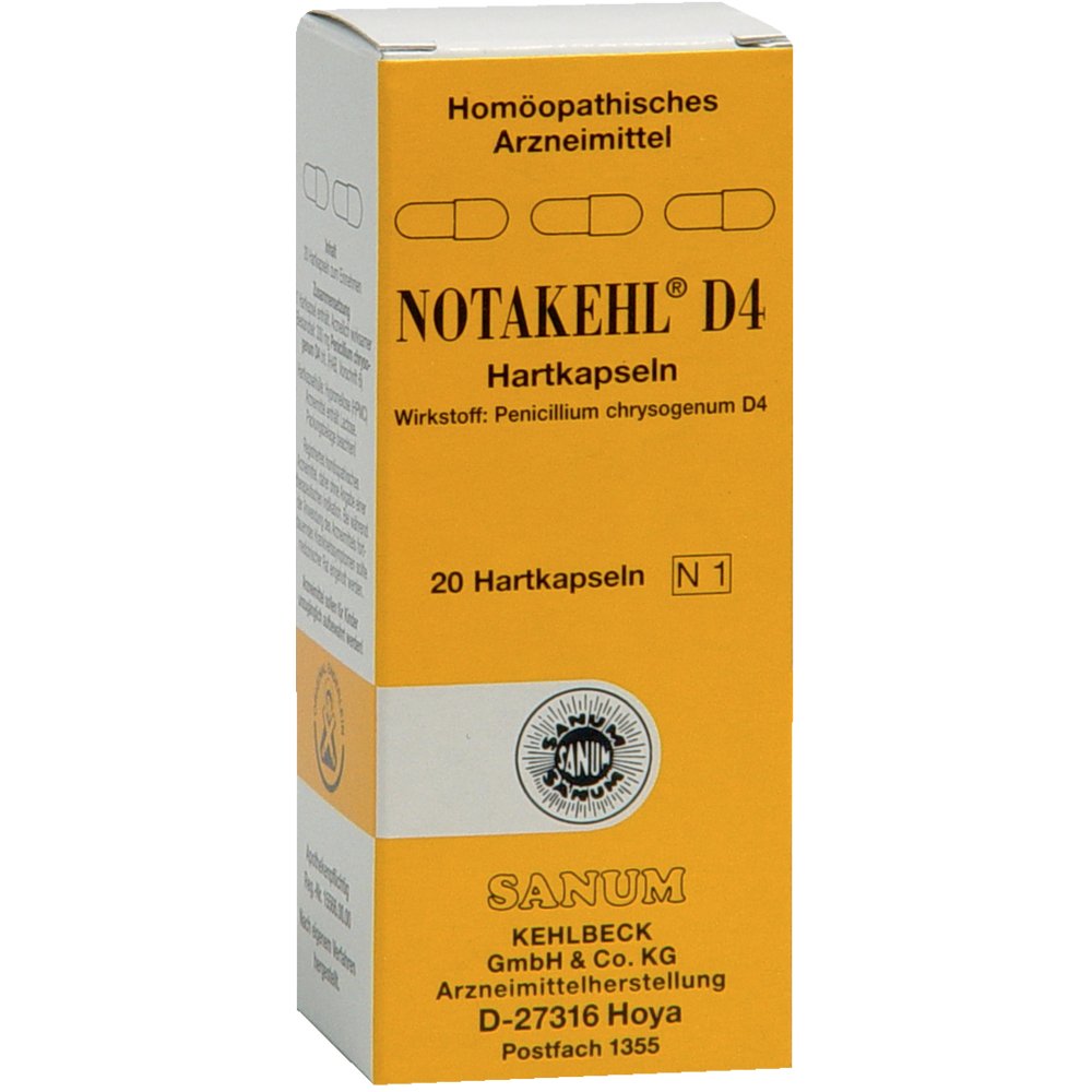 NOTAKEHL D 4 Kapseln