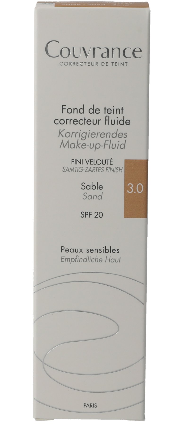 AVENE Couvrance korrigier.Make-up Fluid sand 3.0