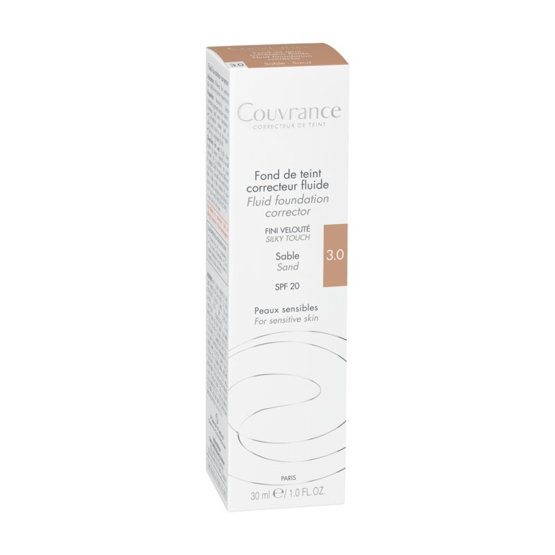 Avène COUVRANCE Korrigierendes Make–Up Fluid Sand 3.0