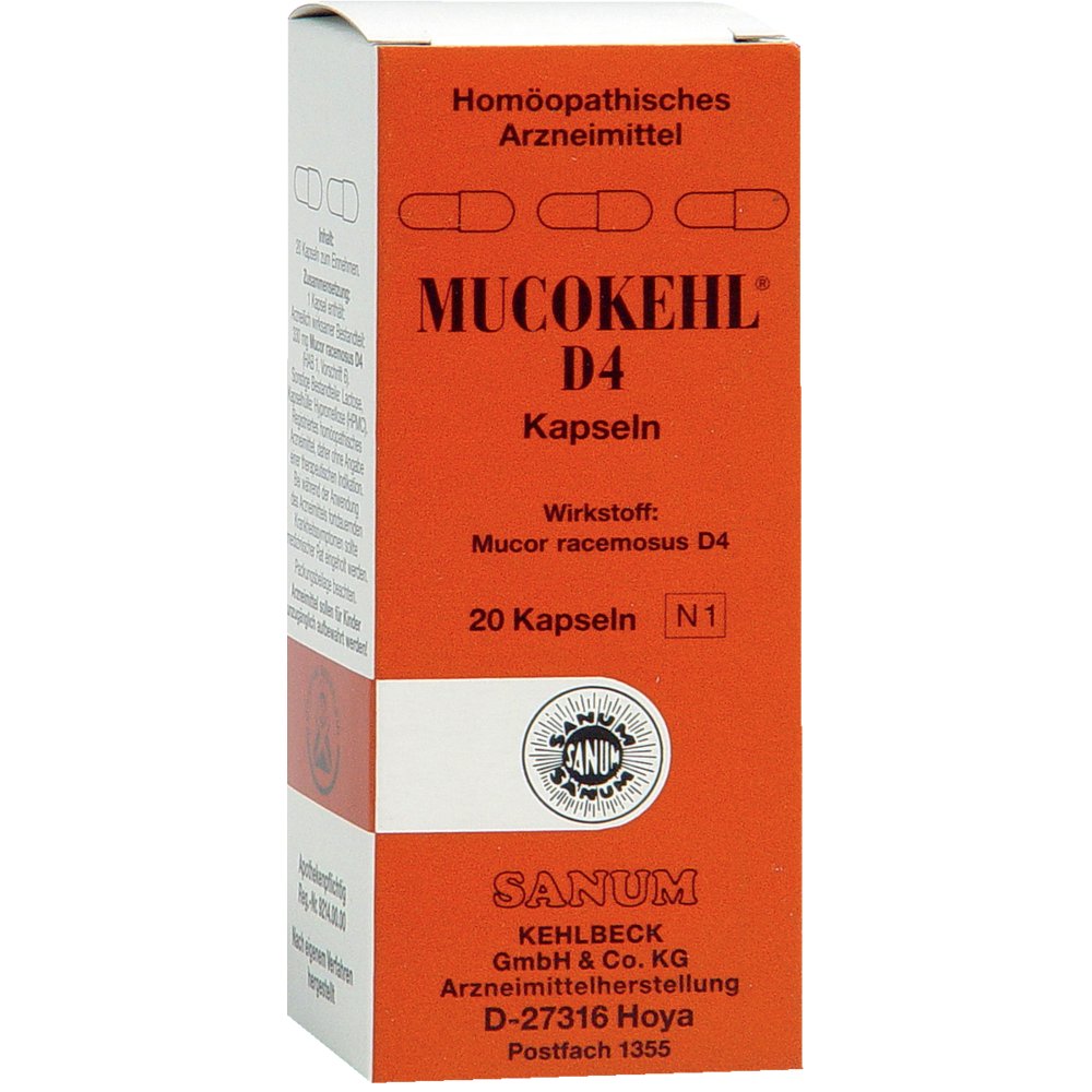MUCOKEHL D 4 Kapseln