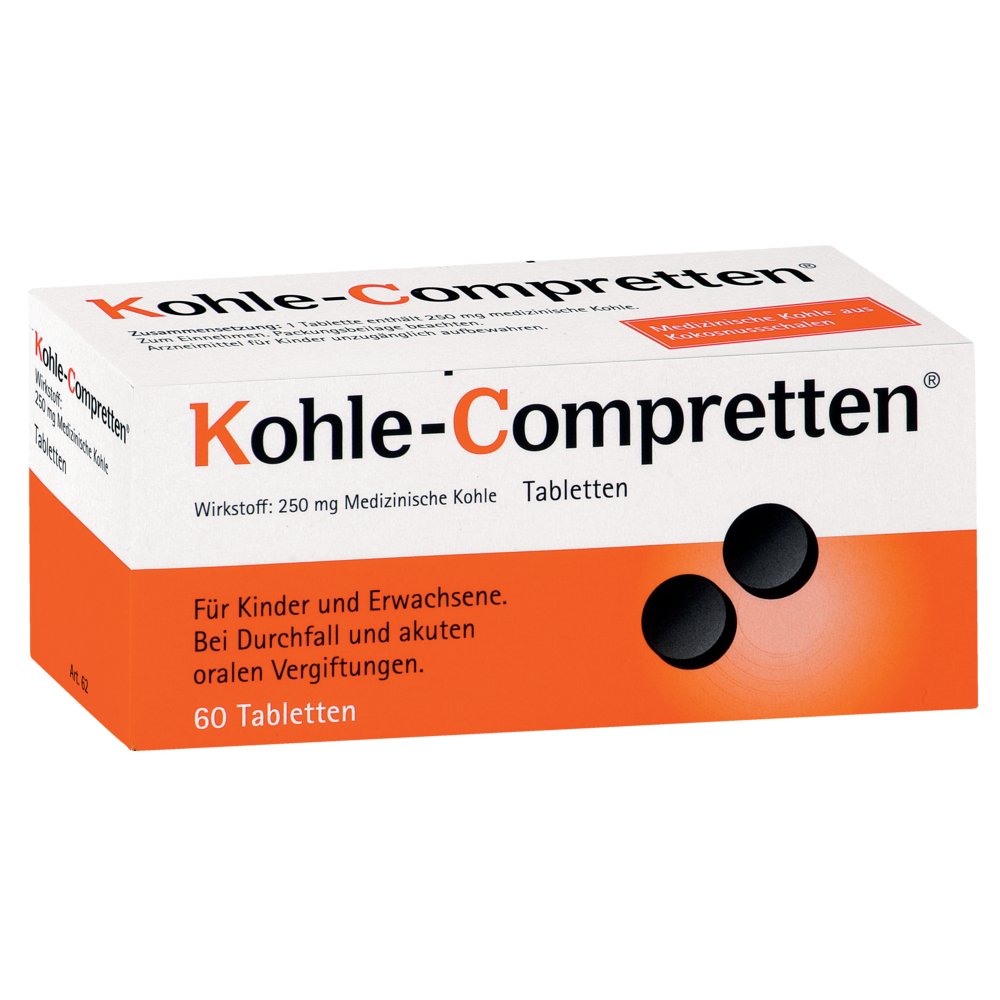 KOHLE Compretten Tabletten