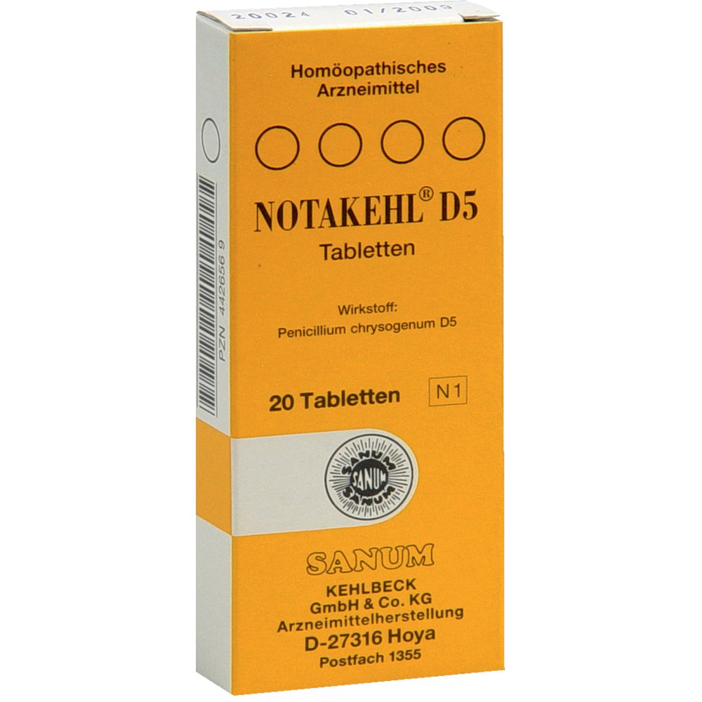 NOTAKEHL D 5 Tabletten
