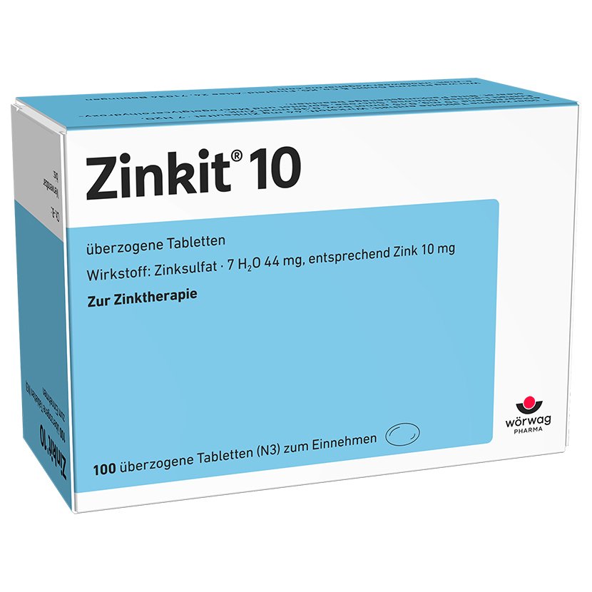 ZINKIT 10 überzogene Tabletten
